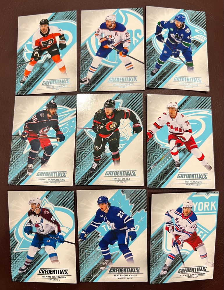 2024-25 Upper Deck Credentials Hockey - Set Builder #1-100 - You Pick!
