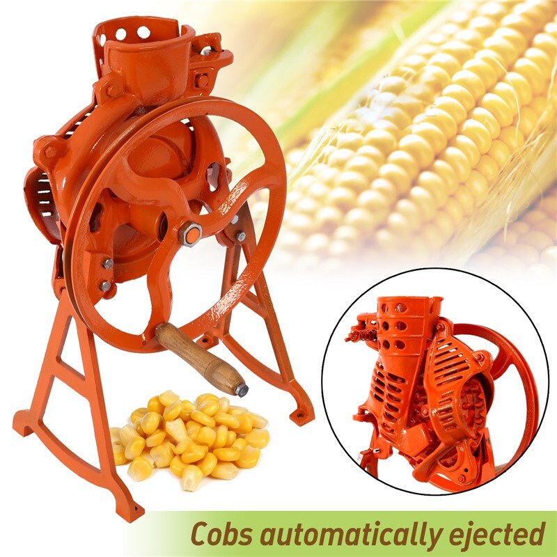 Hand Corn Sheller Crank Thresher Stripping Machine Manual Farm Stripper Tool