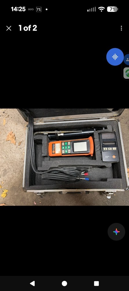 Testo 325M with Carrying Case