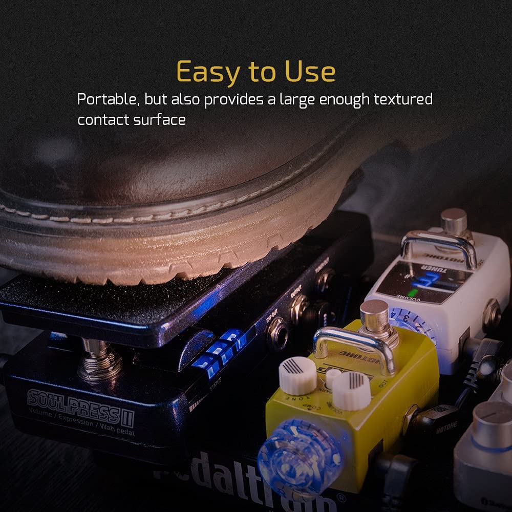 Hotone Wah Active Volume Passive Expression Guitar Effects Pedal Blue