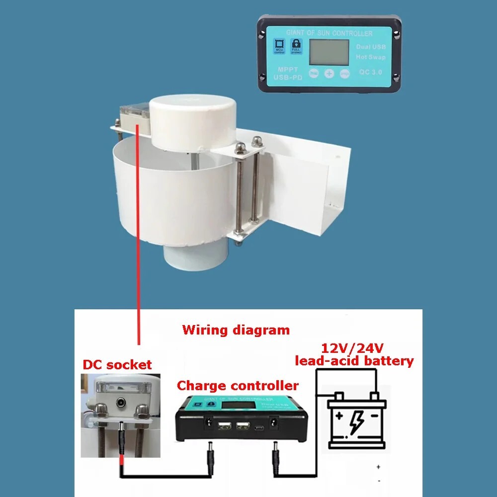 Micro Vortex Hydroelectric Generator with Low Drop, Permanent Magnet Generator