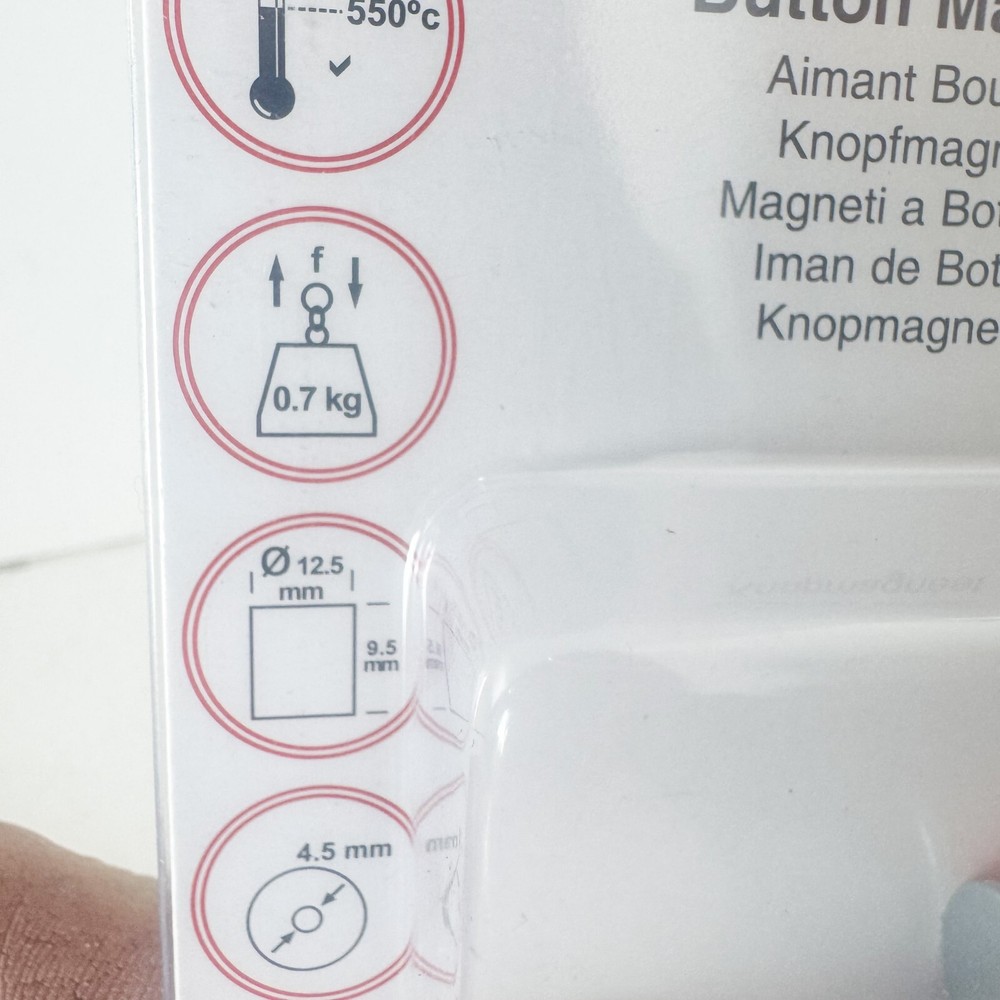 Eclipse 821 BUTTON MAGNET 12.5MM E821 ALNICO - E821 (G) EL04