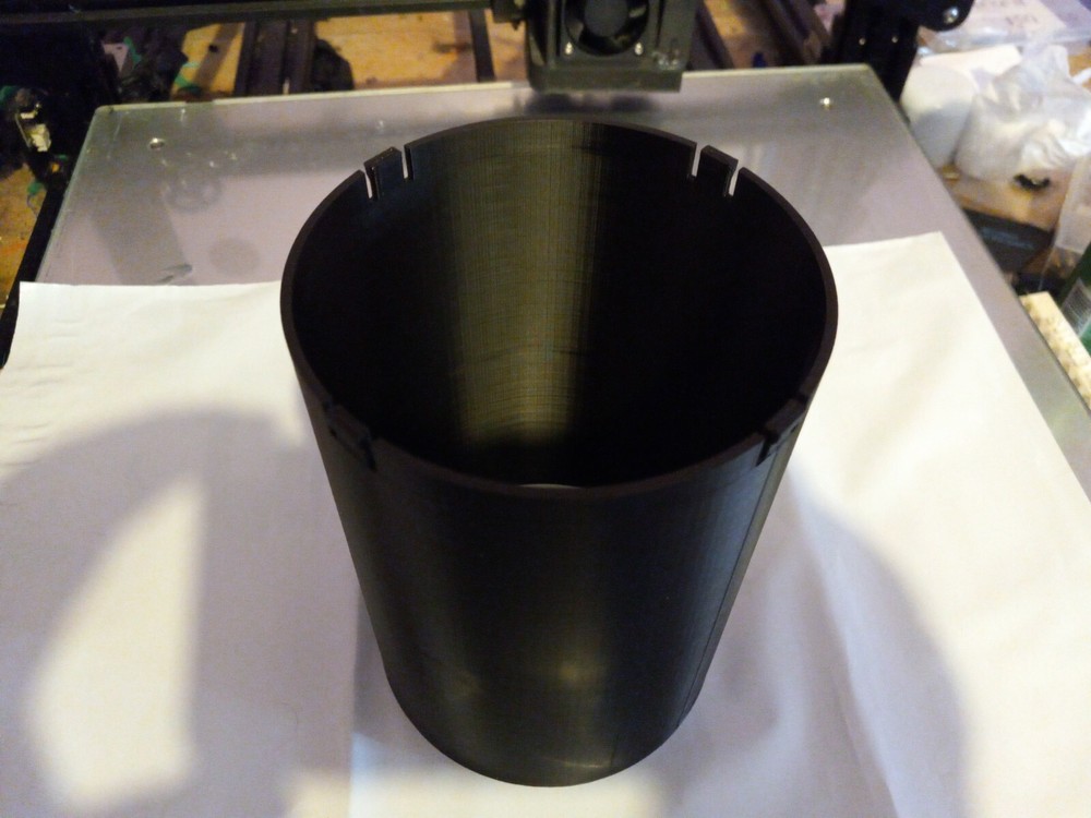 Dew Shield for CelestronC90 MAK. 3D Printed. 143mm Long