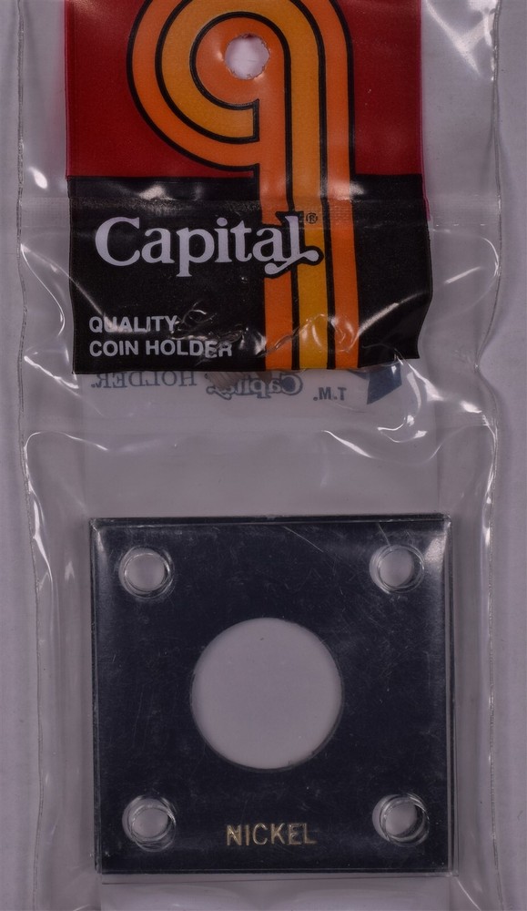 Capital Plastics Nickel Holder
