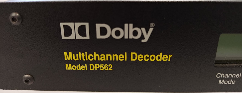 Dolby DP562 Multichannel Decoder parts