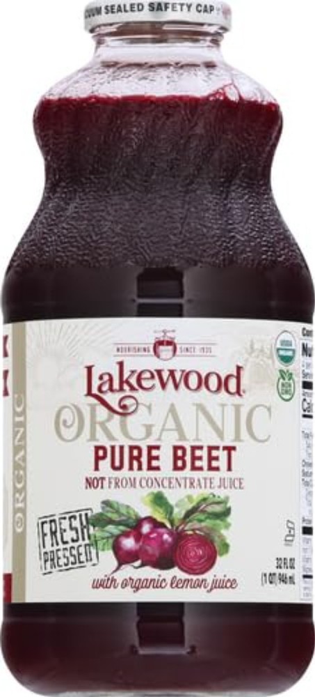 Organic Beet Juice 32 Fl Oz - Fresh Pressed, , Nutrient-Packed Refreshment