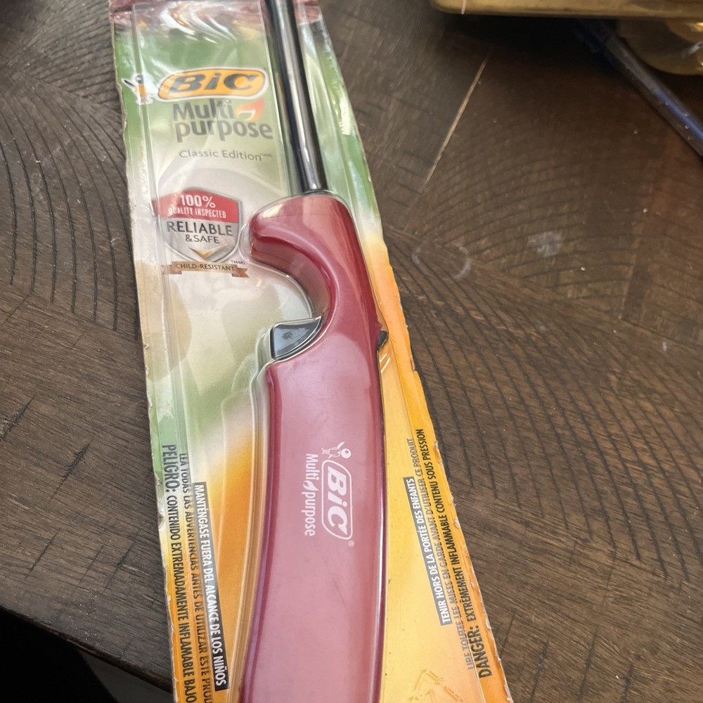 1 Bic Multi-Purpose Classic Edition Lighter Random Color Unless Requested