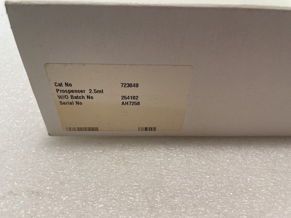 Sartorius 723049 Prospenser 2.5ml