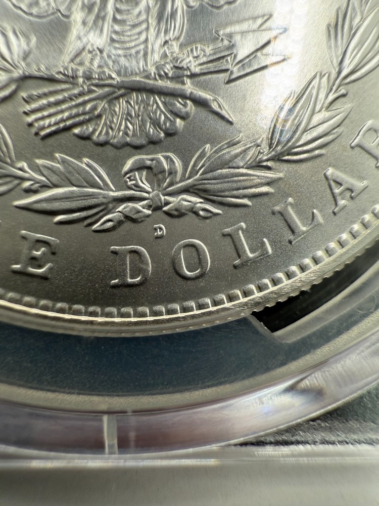 2021 D Morgan Silver Dollar PCGS MS7 100th Anniversary Advanced Release