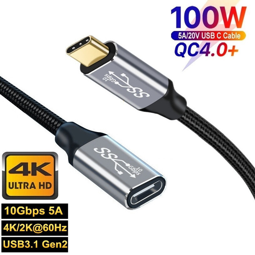 Extension Cable for PSVR 2 VR Extender Cord for PS5 VR Headset 10Gbps 10ft/3m
