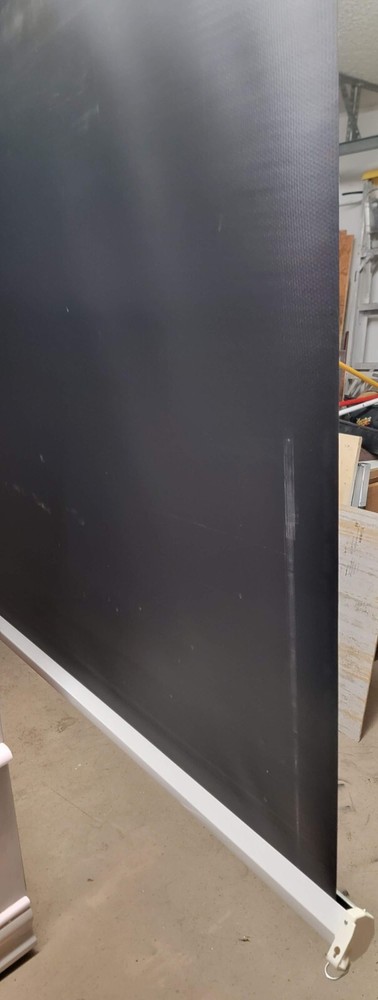 PANOVIEW Projection Screen Pull Down Manual White 91" Diagonal 87" Long