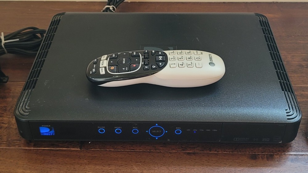 Directv Receiver Box Hr44-500 with accessories