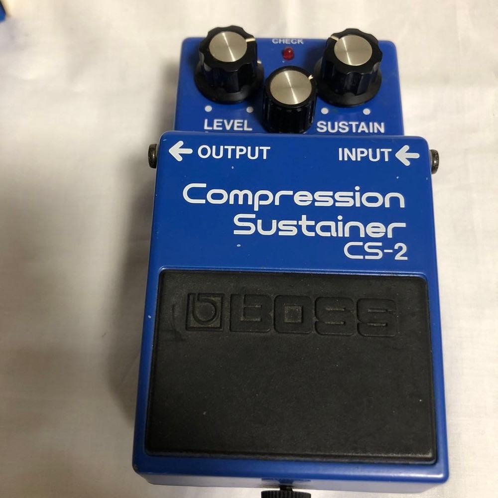 BOSS CS-2 Compression Sustainer Guitar Effect Pedal w/ Original Box