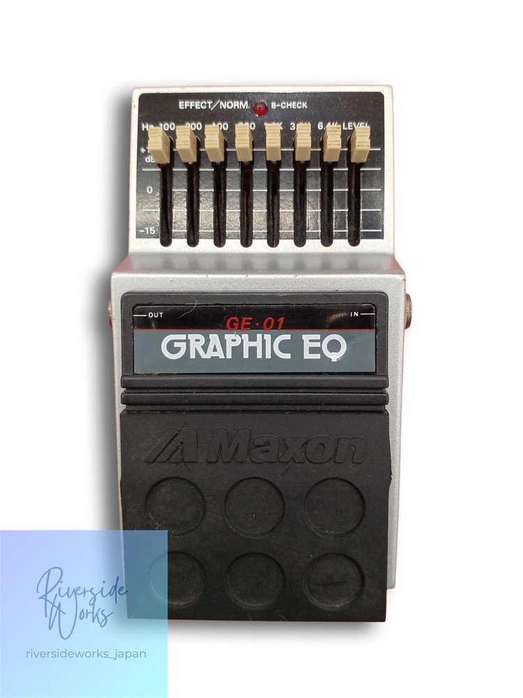 MAXON GE-01 Graphic Equalizer Pedal