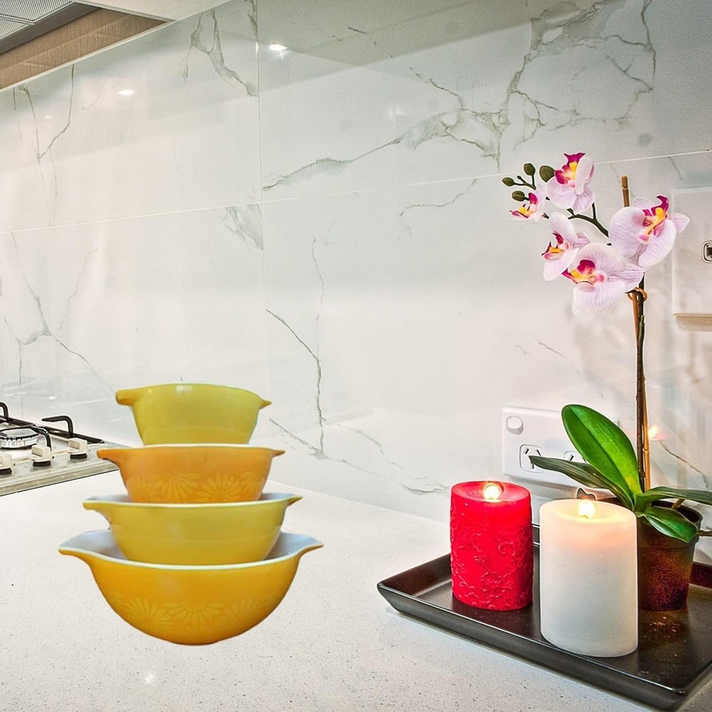 4Pcs Display Stands for Pyrex Mixed Cinderella Bowls, Stacker Stacking Rings for