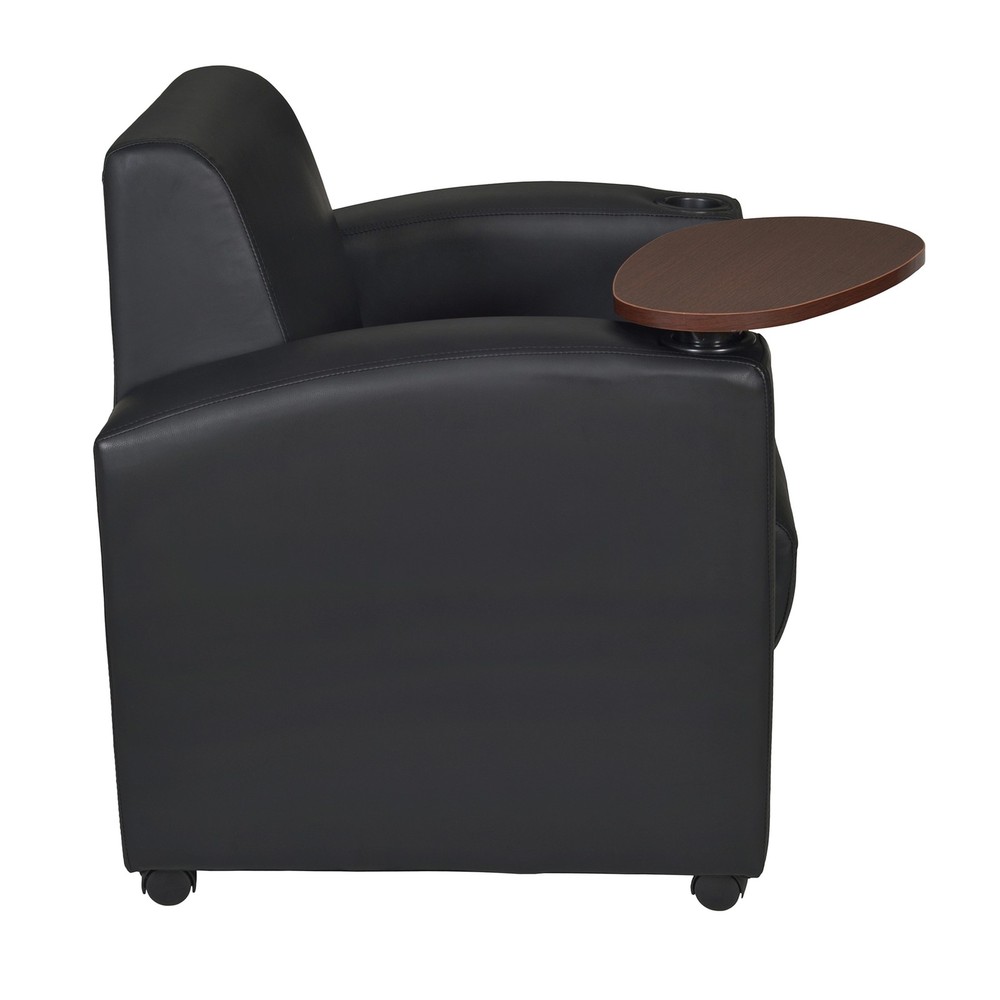 Regency Nova Tablet Arm Chair with 360-Degree Swiveling Tablet, Java Finish,
