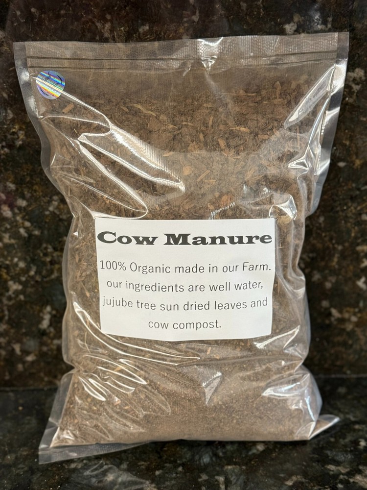 organic cow manure, 18 lbs pack