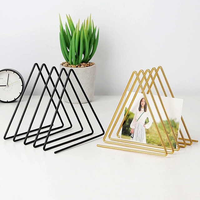 Triangle Magazine Rack