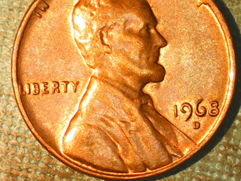 1968-D Die Clash Reverse