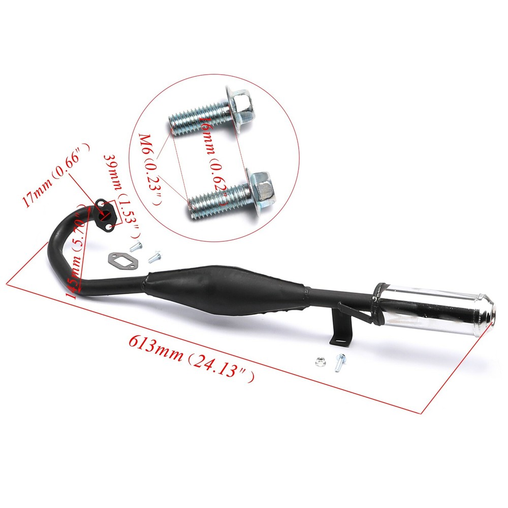 49cc 2-Stroke Pull Start Engine Motor Complete Kits for ATV Quad Go Karts E-Bike