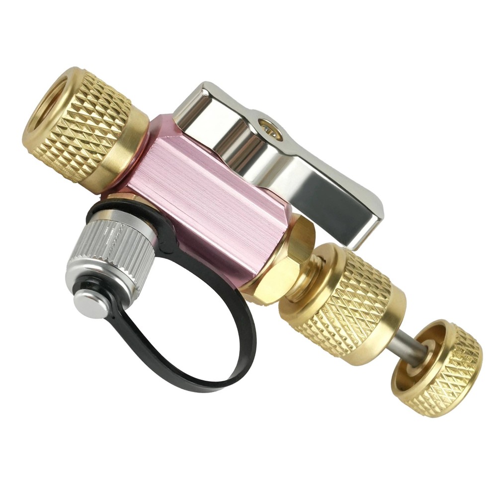 AC Refrigerant System Tool 5/16" Valve Core Removal Mega Flow Vacuum Rated