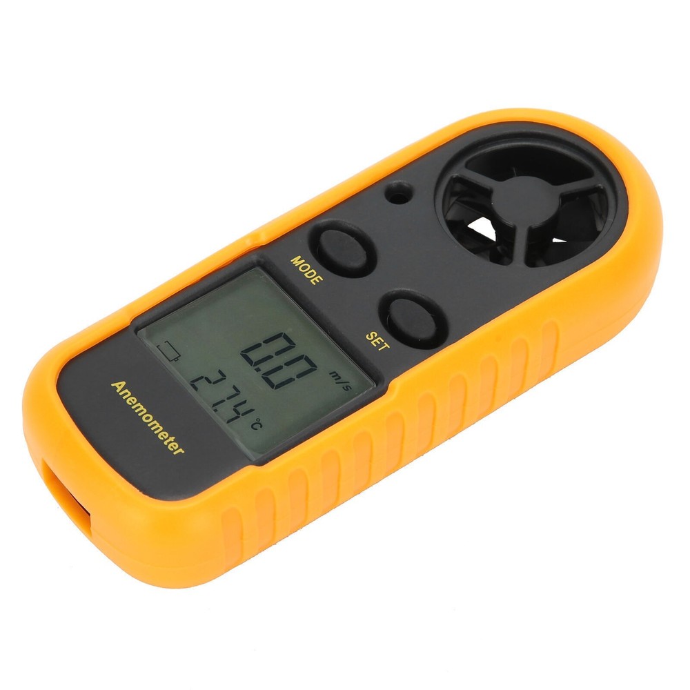 Wind Speed Meter Digital Anemometer Handheld Wind Temperature Measuring