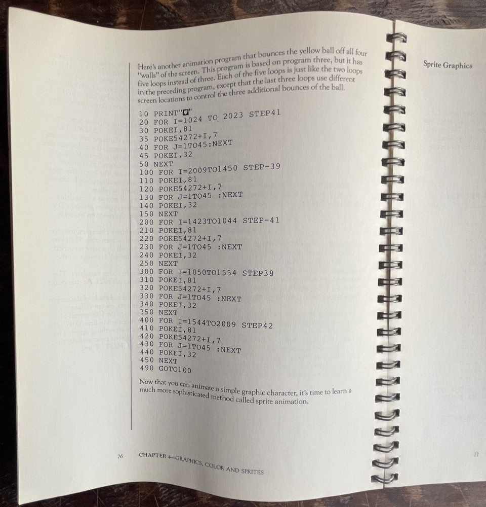 Original 1986 Commodore 64C Personal Computer System Guide-1st Printing Spiral