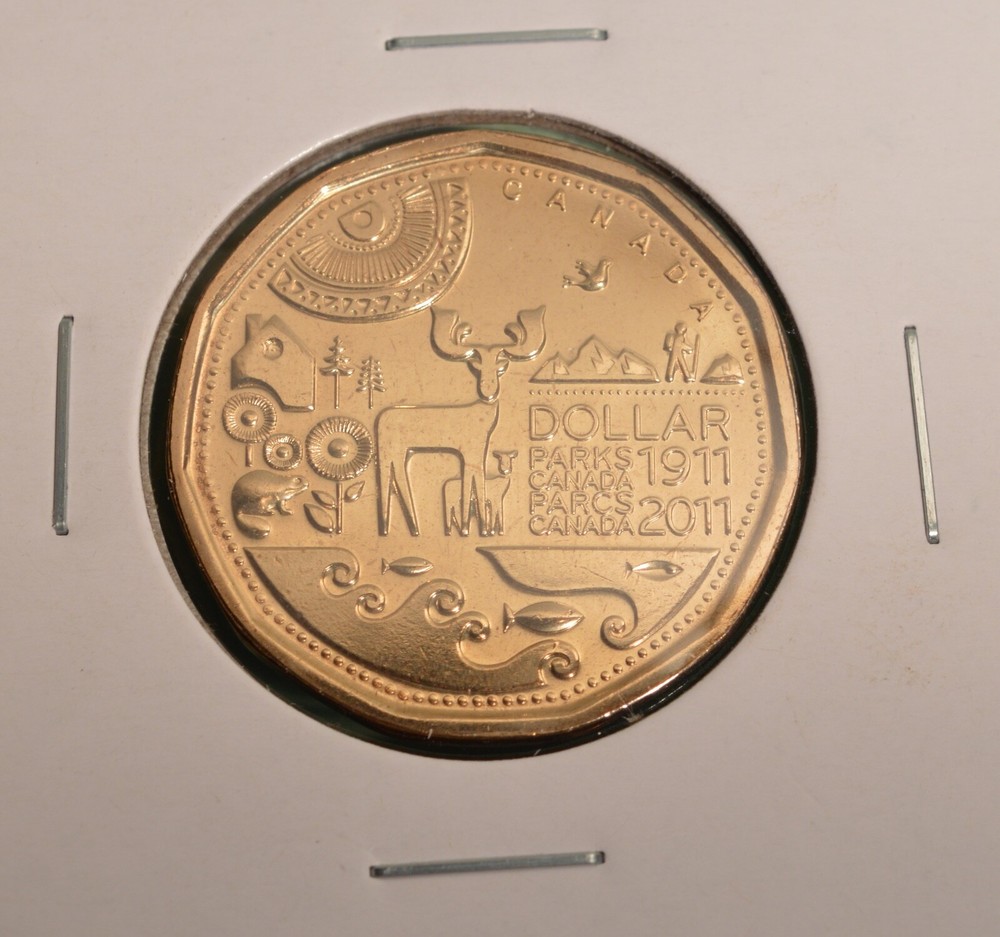 2011 Canada Parks Loonie - BU UNC - from mint roll  🇨🇦🇨🇦