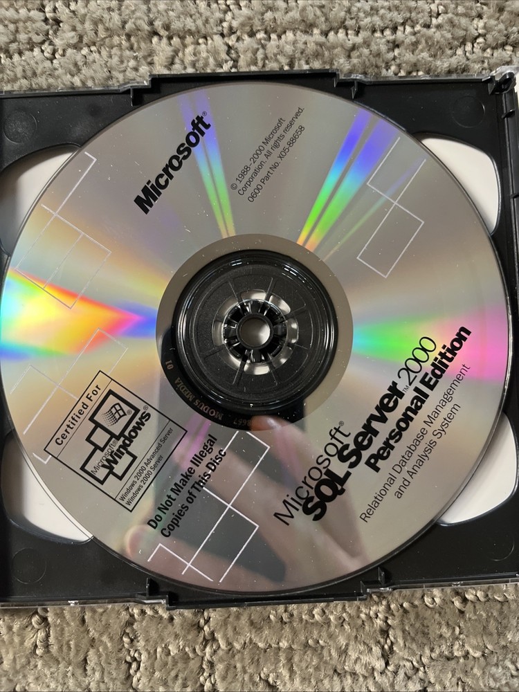 Microsoft SQL Server 2000 Standard Edition with Product Key