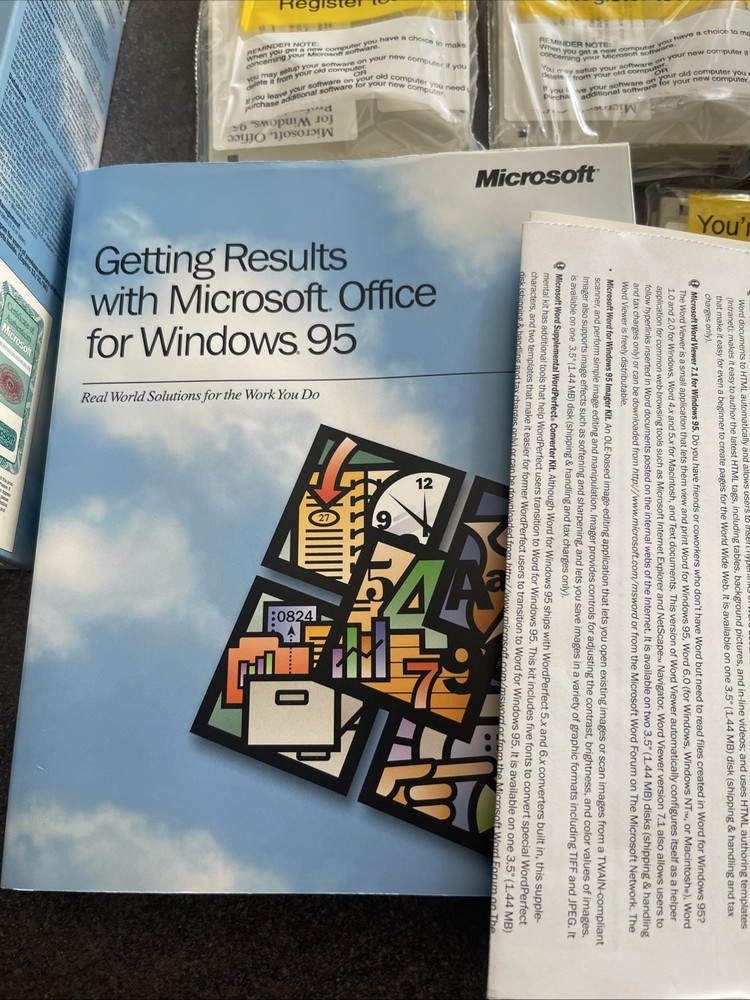 Microsoft Office Professional Window 95 And Windows NT