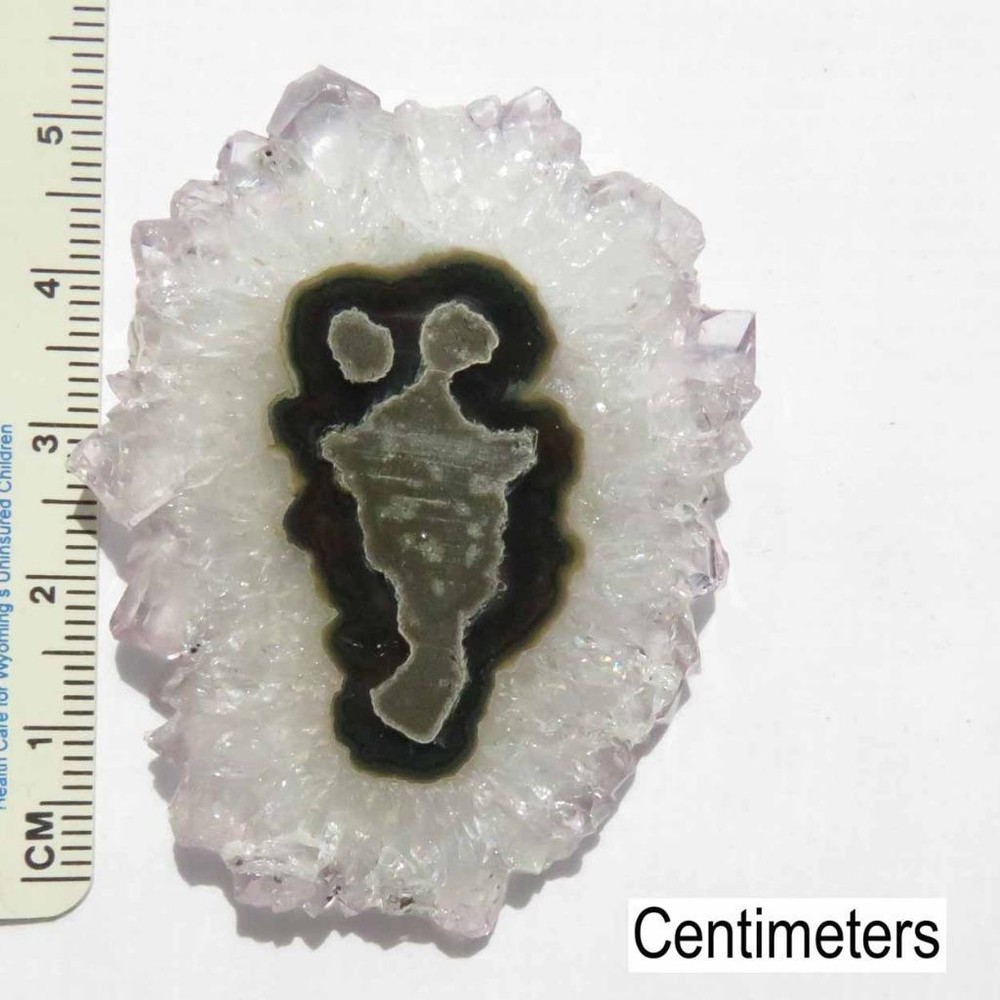 Stalactite Flower Slice Polished Both Sides VX353