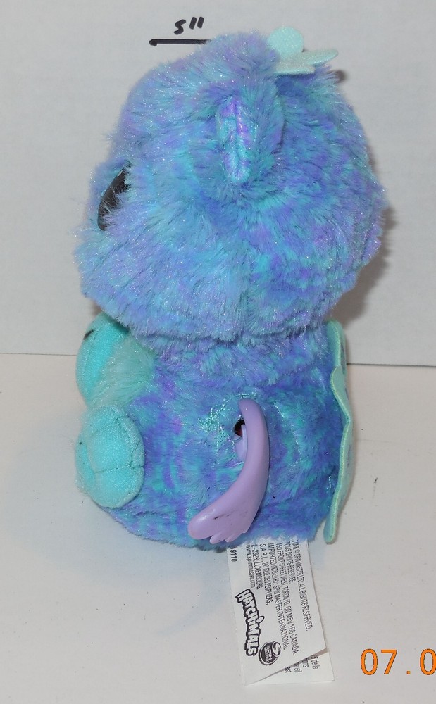 Hatchimals Interactive Creature Surprise Giraven Hatched Cyan 6" Blue