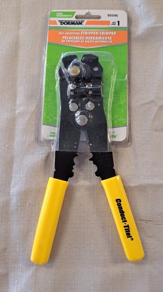 Dorman - Conduct-Tite Electrical Wire Stripper/Crimper Self-Adjusting 85596