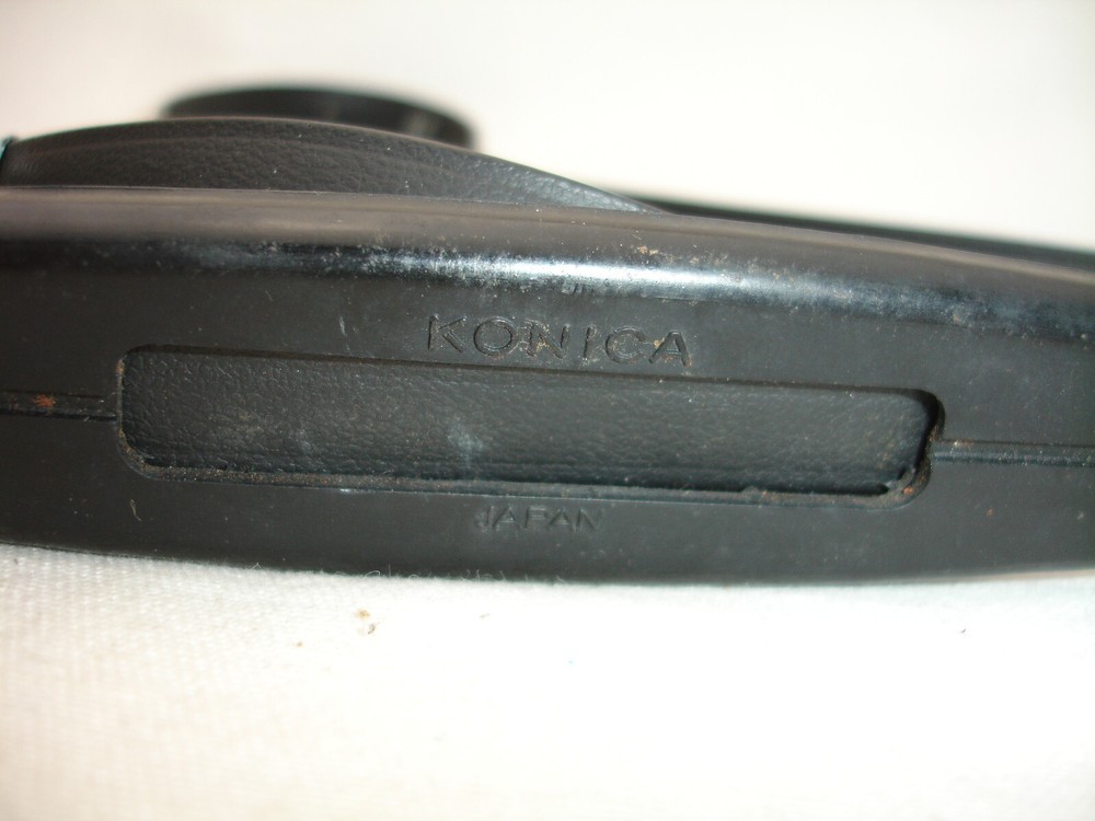 KONICA CAMERA NECK STRAP , vinyl, Vintage