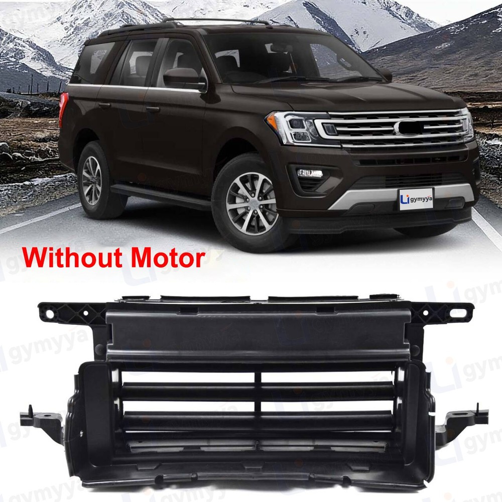 For 2018-2022 Ford Expedition Front Bumper Active Grille Shutter Assembly Lower