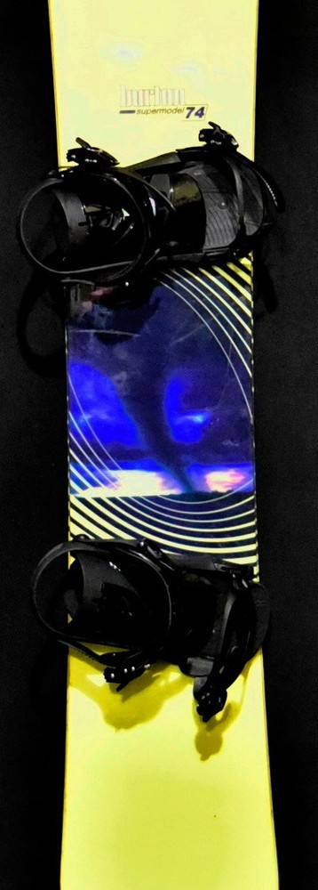 BURTON SUPERMODEL SNOWBOARD SIZE 174 CM WITH EXTRA LARGE BINDINGS