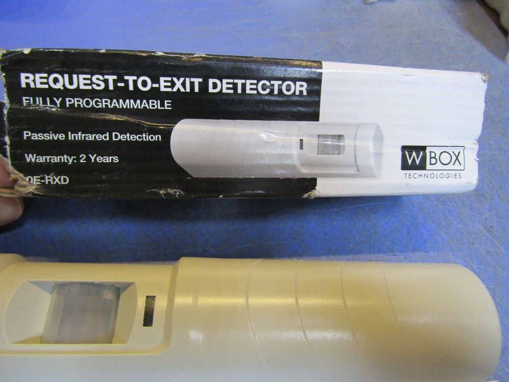 1– W Box 0E-RXD Request to Exit Detector Passive Infrared Fully Programmable NEW