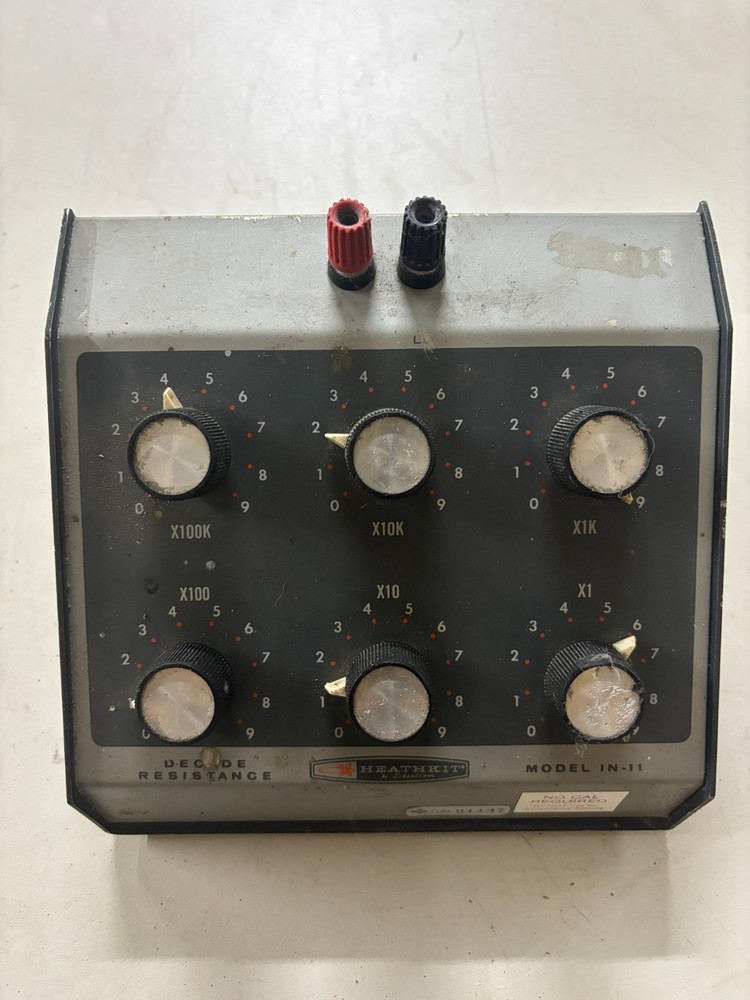 HEATHKIT DECADE RESISTANCE MODEL IN-11