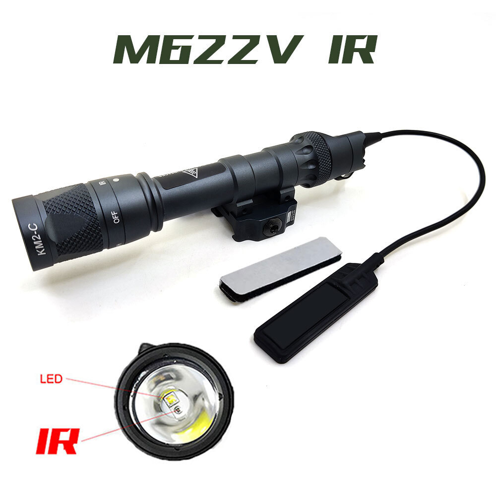 SOTAC M622V IR Weaponlight IR Illuminator & White Dual Output Light Flashlight