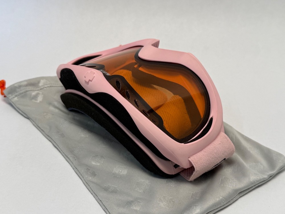 SPY Ski Snowboard Goggles Pink Frame