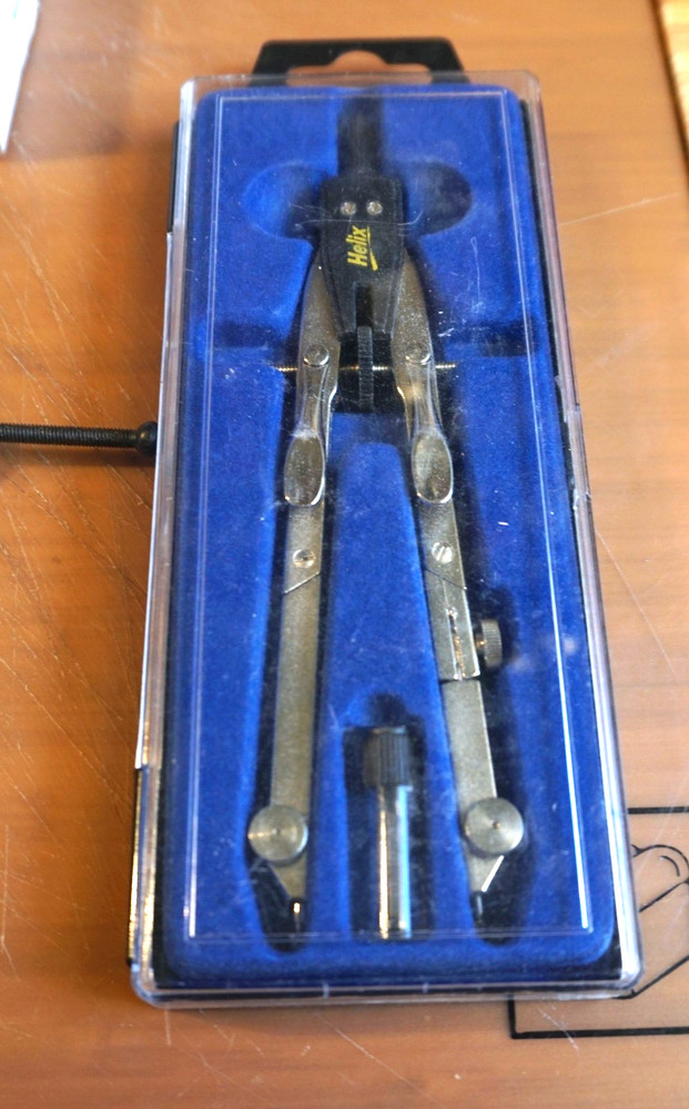Wood Working Calipers and Helix Compass, excellent condition