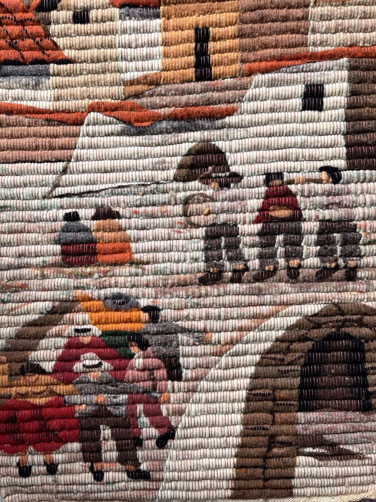 Peruvian Peru Wool Tapestry Hand Woven ART Collection Wall Hanging