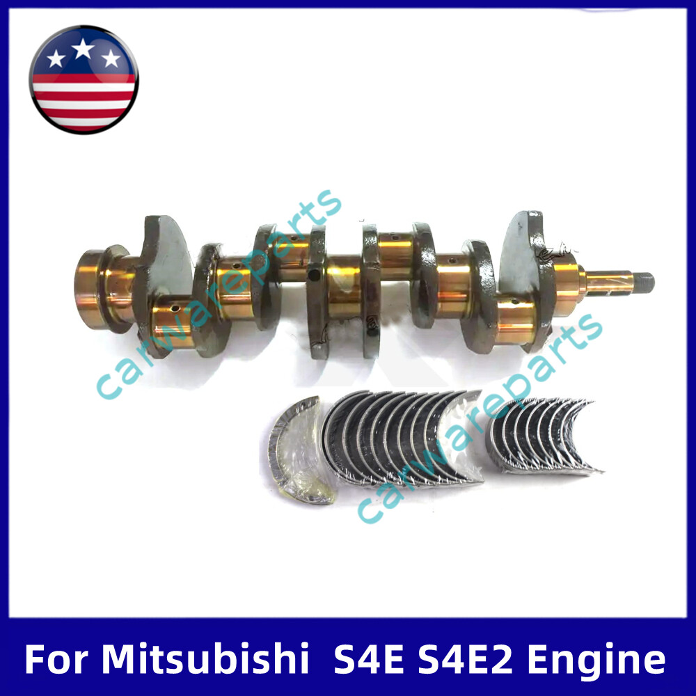 S4E2 Crankshaft/ bearing for Mitsubiishi Engine CAT Loader Tractor Excavator