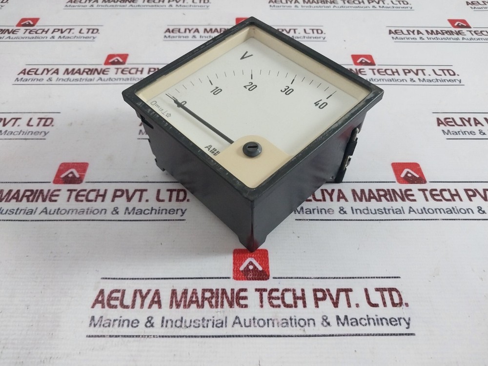 ABB 0-40 V Analog Voltmeter