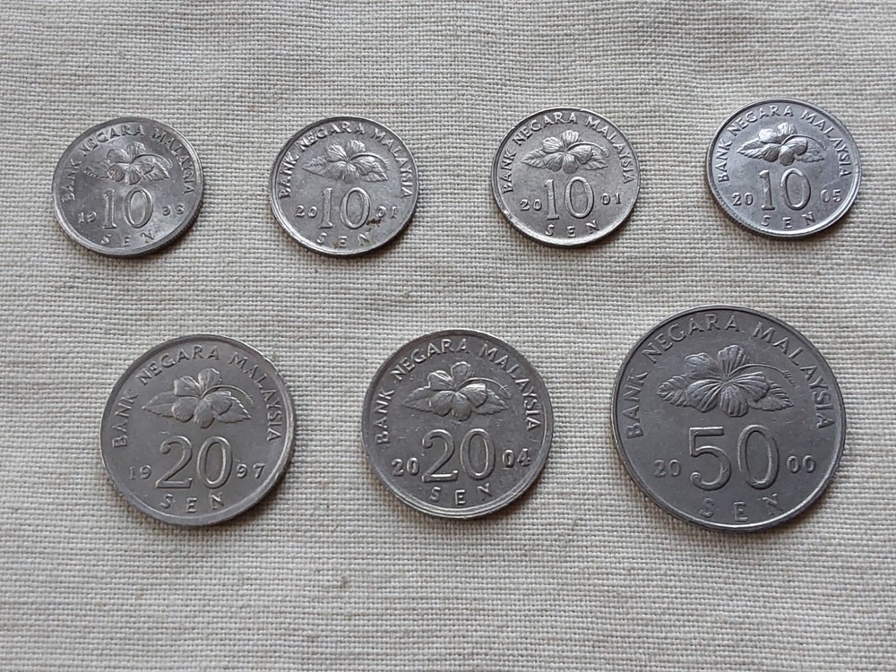 Malaysia old coins