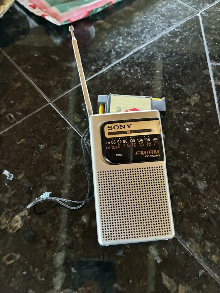 sony am fm transistor radio
