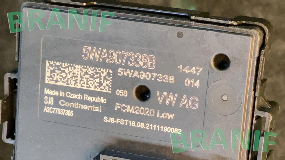 VW GOLF Headlight Module Control 5WA907338B