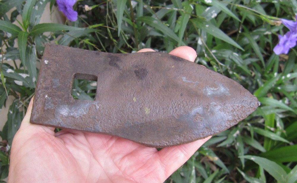 Plow Head old curved attachment