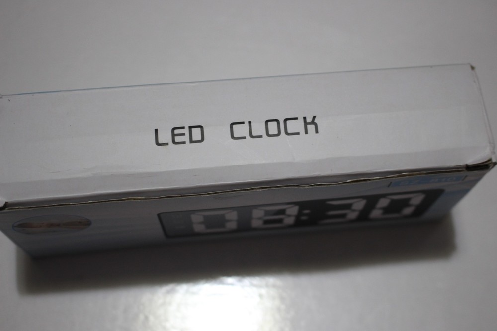 LED CLOCK SZ-810 BLACK