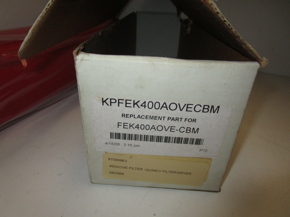 FILTERSOFT FEK400AOVECBM REPLACEMENT # NEW